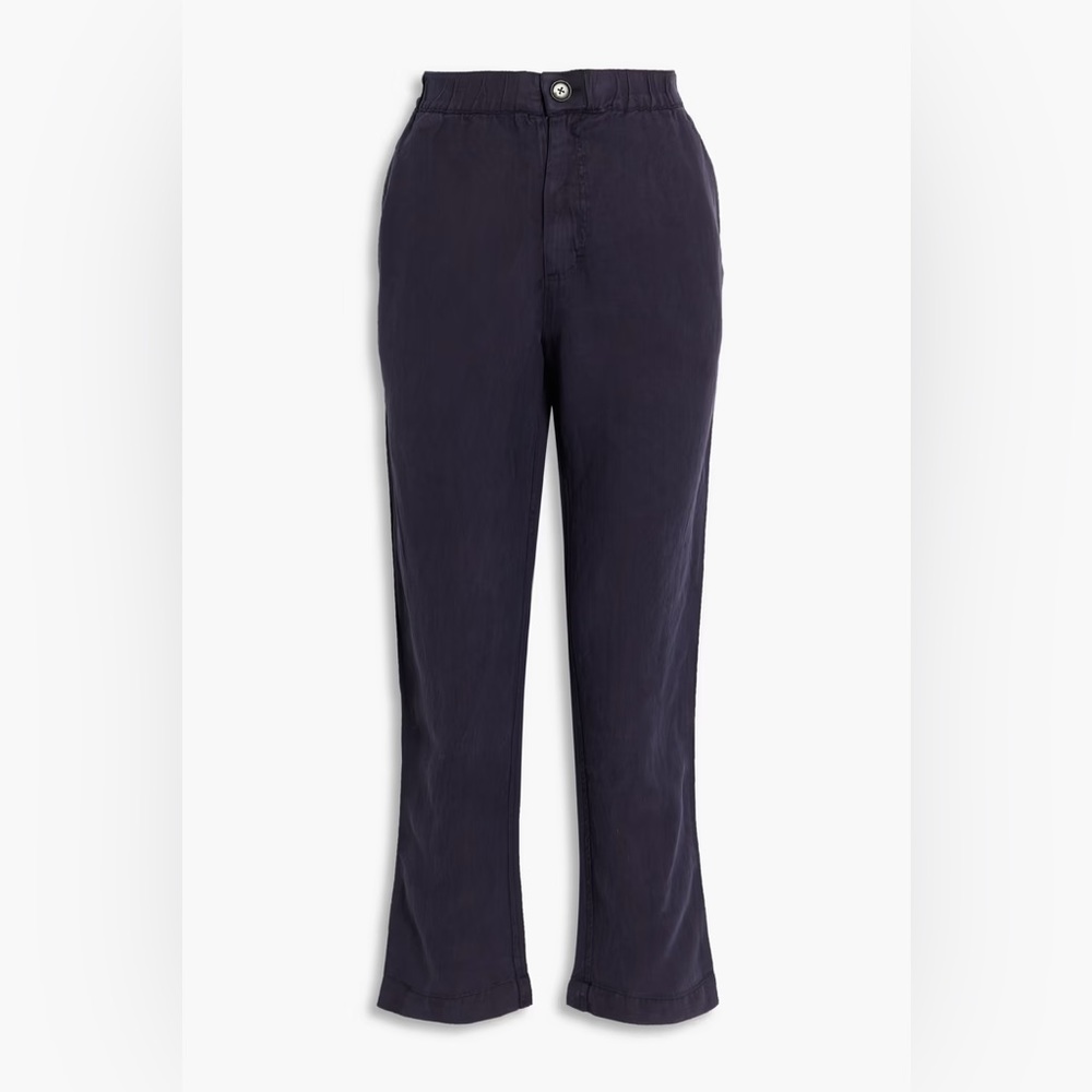 NWT ALEX MILL Linen, TENCEL™ and cotton-blend twill straight-leg pants - Small